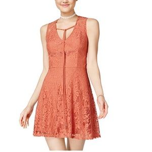 Smooth LaceFit and Flare Dress
